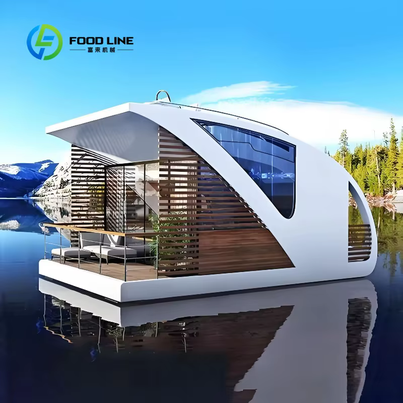 Maison flottante de luxe personnalisée