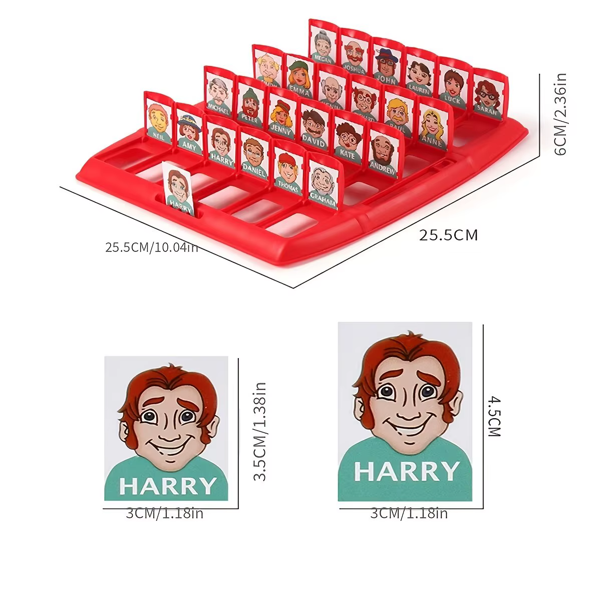 Jeu de Puzzle devinez qui je suis pour deux personnes