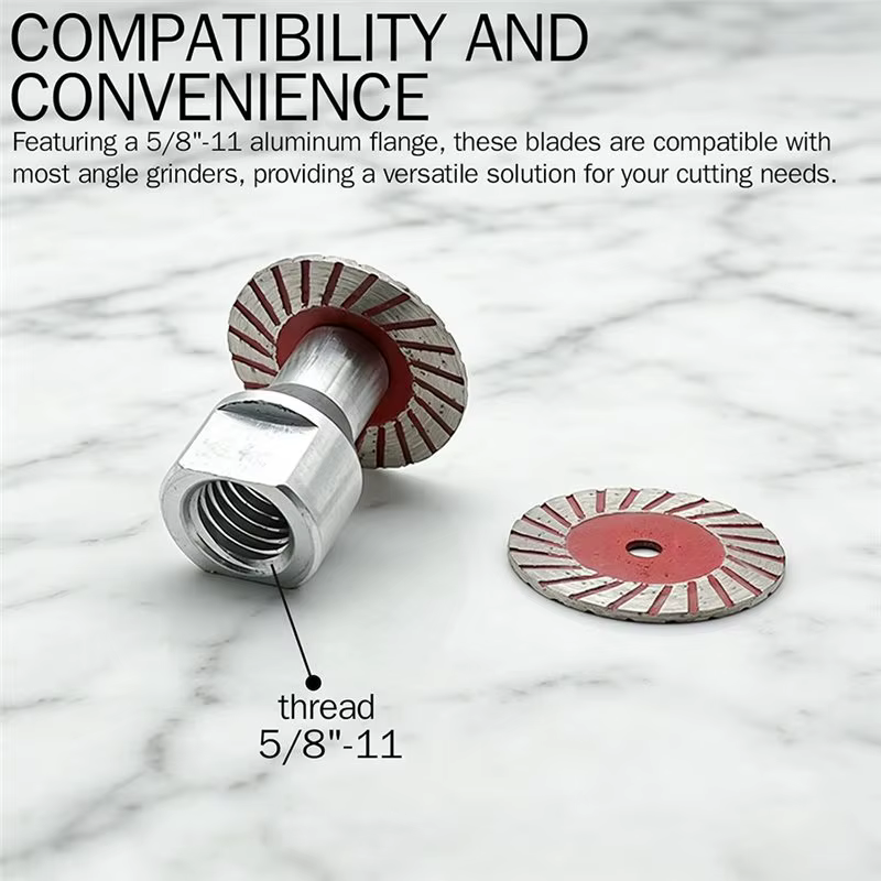 For Grinders, outil de découpe de pierre - Ensemble de lames de scie à marbre de 1