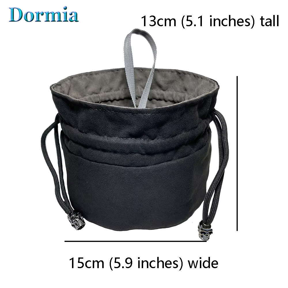 Sac à dés, pochette de rangement