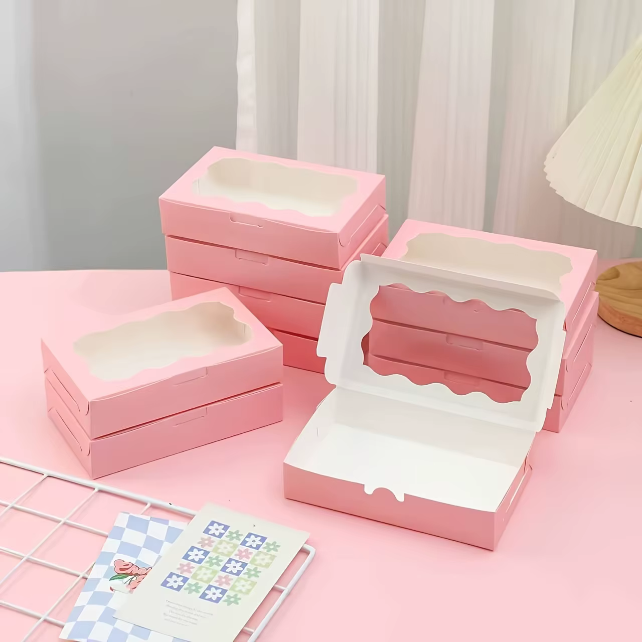 30 coffrets cadeaux avec fenêtres