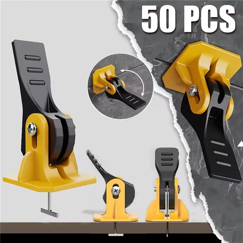50pcs outils de carrelage de Construction ajusteur de niveleur