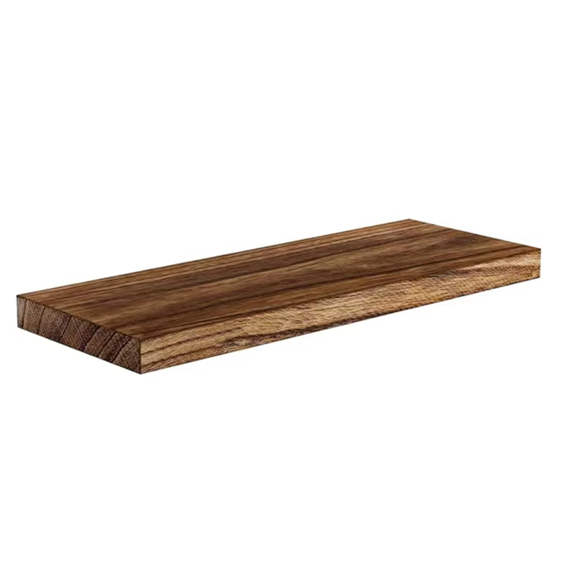 AFOURT-Étagère murale en bois pour balcon, salle de bain et salon-cloison peu encombrante et rangement décoratif