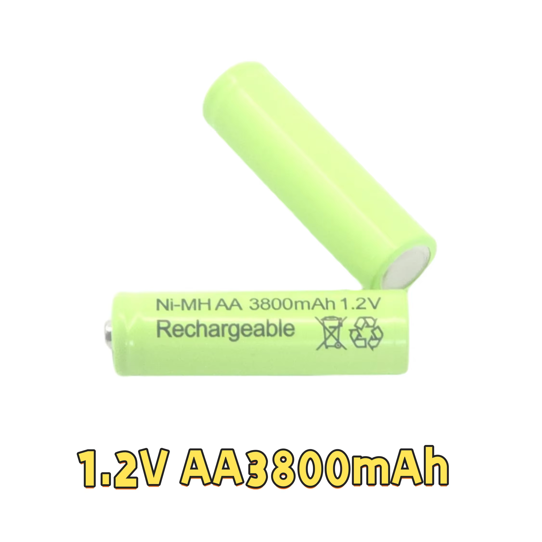 【3800 mAh d'autonomie ultra longue】 Batterie rechargeable AA - 1
