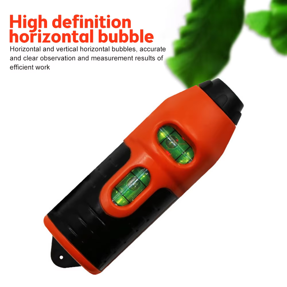 Mini outil de niveau à bulle verticale Laser