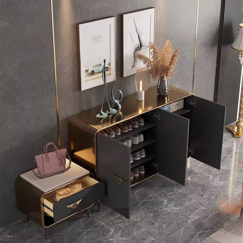 Meuble de rangement de luxe pour chaussures