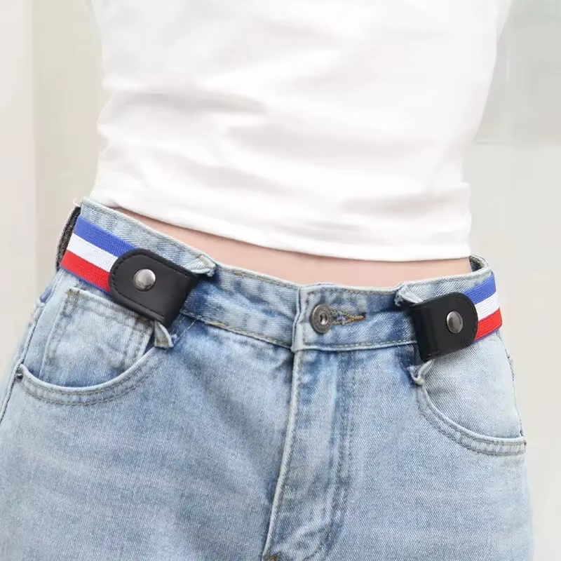 Ceinture élastique Simple et à la mode pour hommes et femmes
