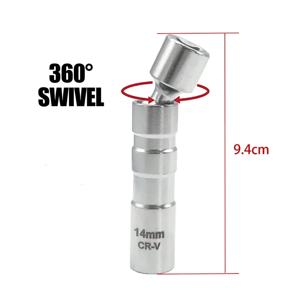 Outil de retrait de bougie d'allumage 14mm 16mm
