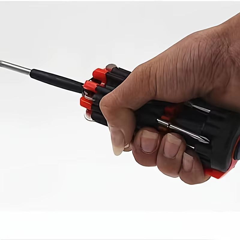 Tournevis multifonctionnel 8 en 1 avec lumière