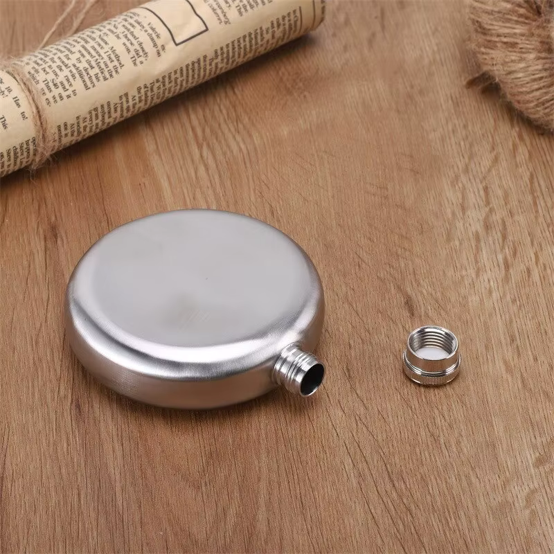 Bouteille de whisky à Vodka de 2/3/5/8Oz, flacons d'alcool, bouteille de vin ronde russe, cadeaux pour garçons d'honneur, flacon d'alcool, Pot d'alcool, accessoires