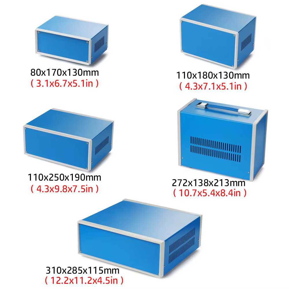 ShuBox-Boîtier métallique pour technologie électronique, boîtier de projet, boîtier électronique, extérieur et intérieur