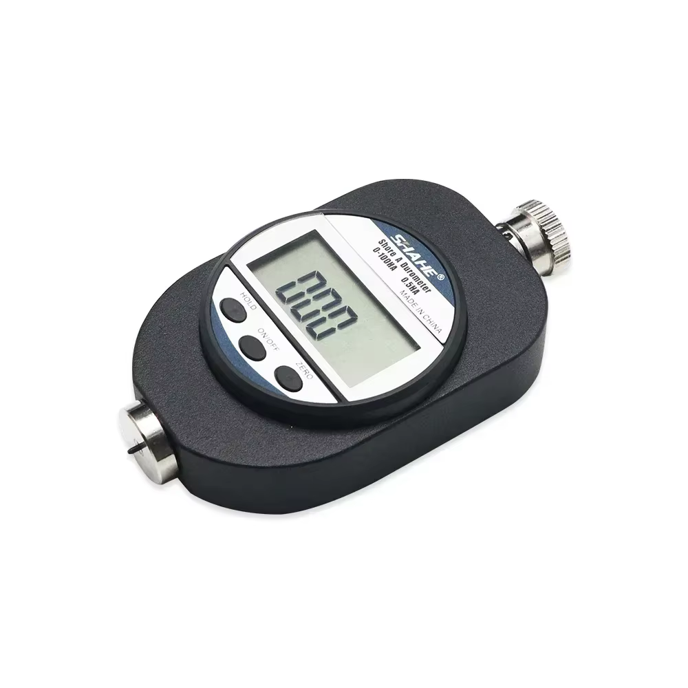 Duromètre numérique SHAHE Shore A 0~100HA avec écran LCD pour tester la dureté du caoutchouc des pneus