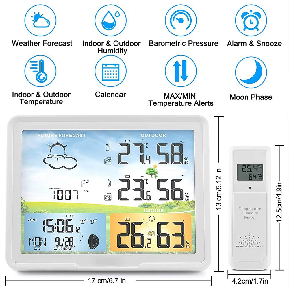 Station météo numérique sans fil