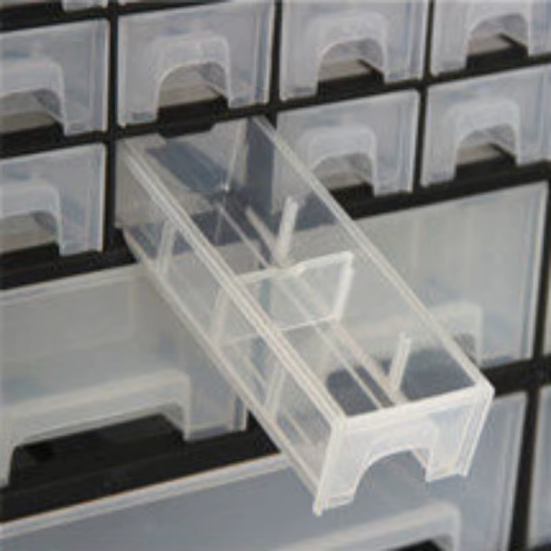 Boîte de rangement de pièces de Type tiroir en plastique