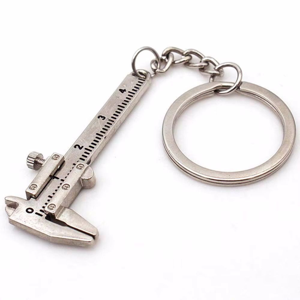 Règle réglable 0-4cm, porte-clés de voiture