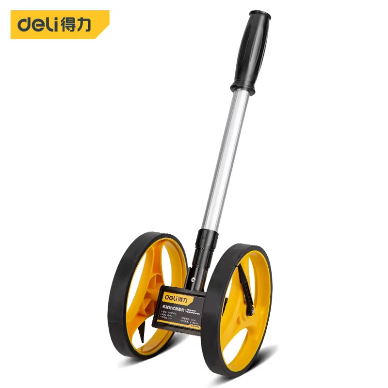 Deli – télémètre mécanique à roue simple/double de 150mm