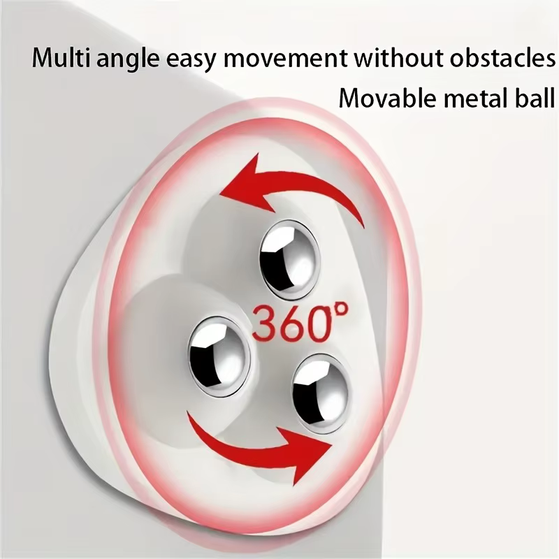 Mini roues roulantes robustes 20 pièces avec 360 ° Roulements en acier inoxydable à base pivotante pour armoires de