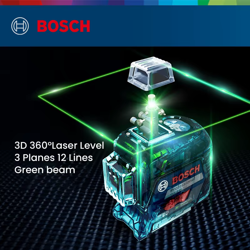 Bosch-Niveau laser professionnel à faisceau vert