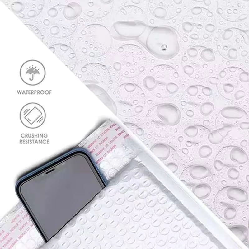 Enveloppes rembourrées à bulles nacrées