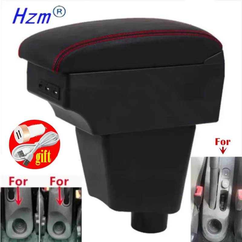Accoudoir de voiture pour Renault Clio 4, boîte d'accoudoir pour Renault Captur Clio 3 III IV, accessoires, pièces de rangement, rénovation intérieure dédiée