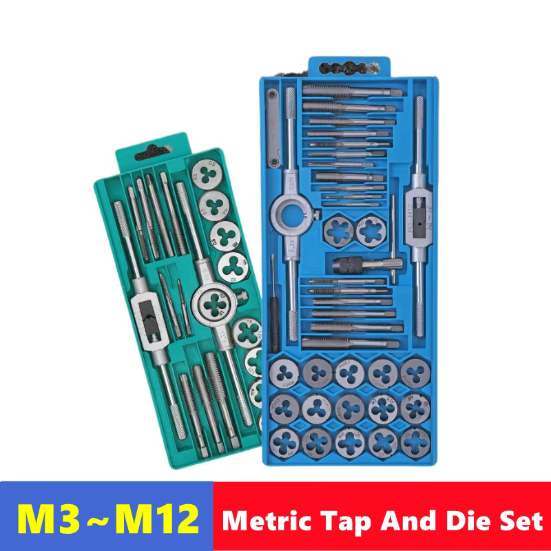Jeu de matrices de tarauds M3-M12