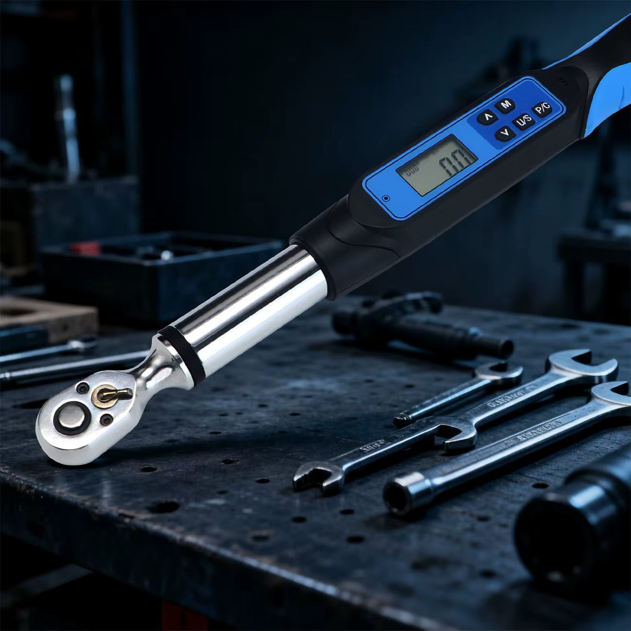 Clé dynamométrique numérique rechargeable