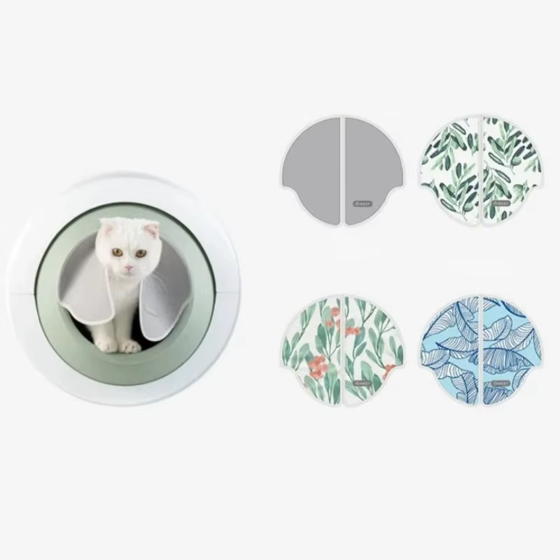Bac à litière fermé pour chat