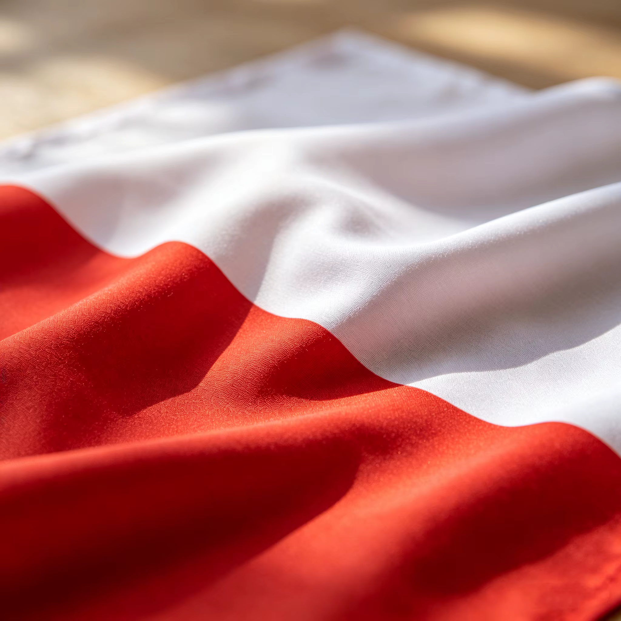 Drapeau de la République de Pologne