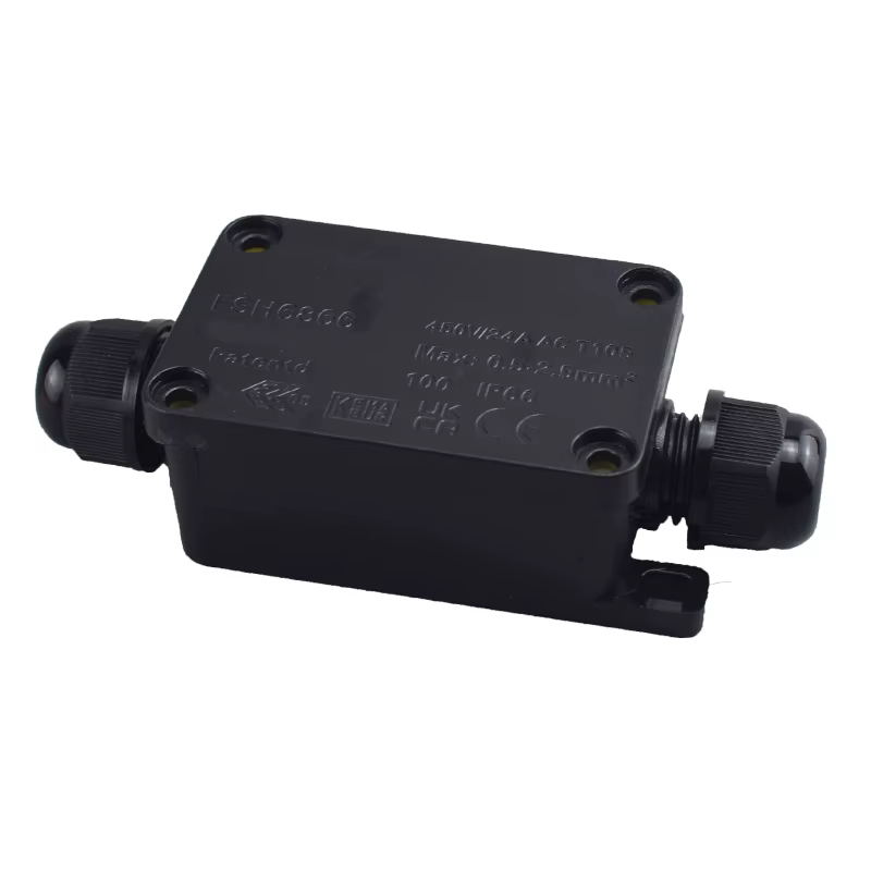 Boîtier de jonction étanche IP66 2 voies 3