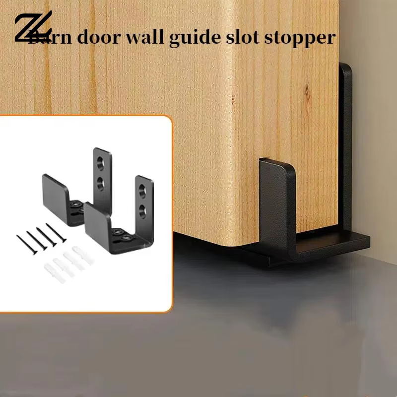Clips de guidage de sol inférieur pour porte de grange coulissante