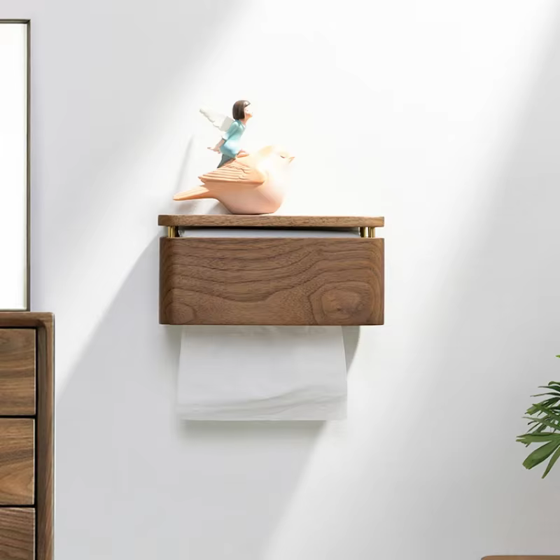 Boîte murale pour papier toilette
