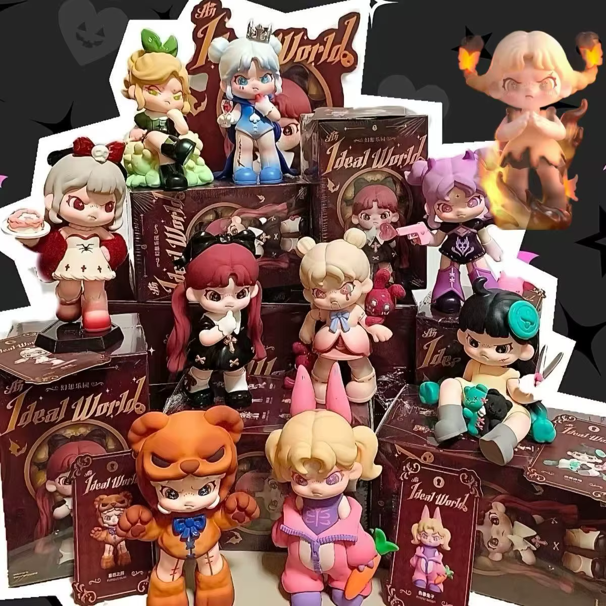 Série Fantasy Paradise : Boîte Mystère Faite à la Main – Cadeau d'Anniversaire Créatif