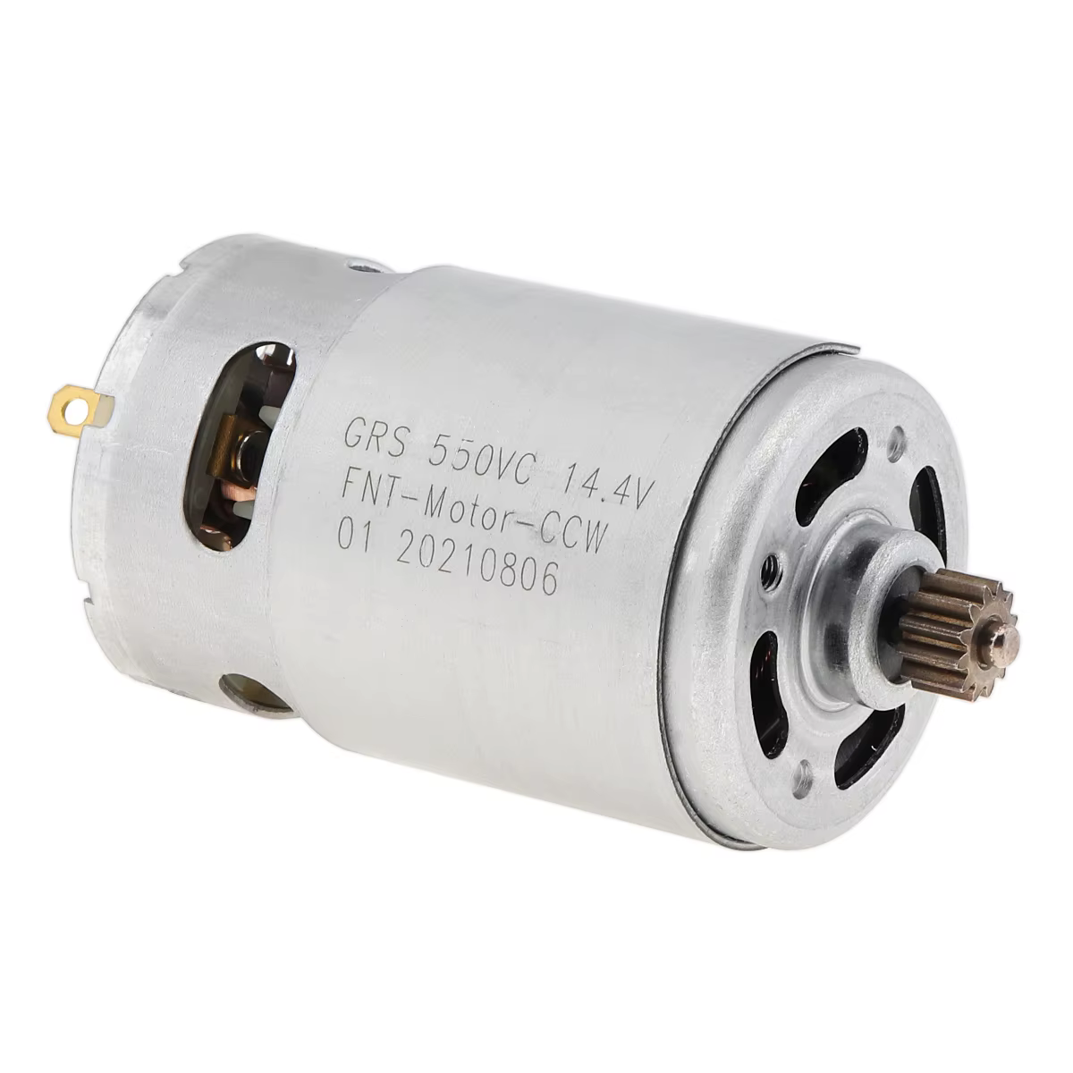 Moteur électrique RS550 à 12 dents