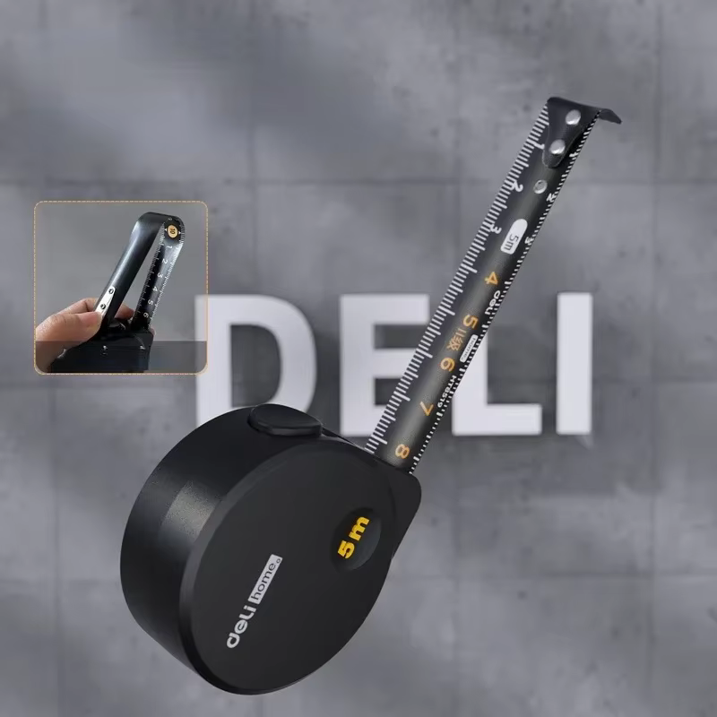 Deli-Ruban à mesurer numérique multifonctionnel en acier à haute teneur en carbone