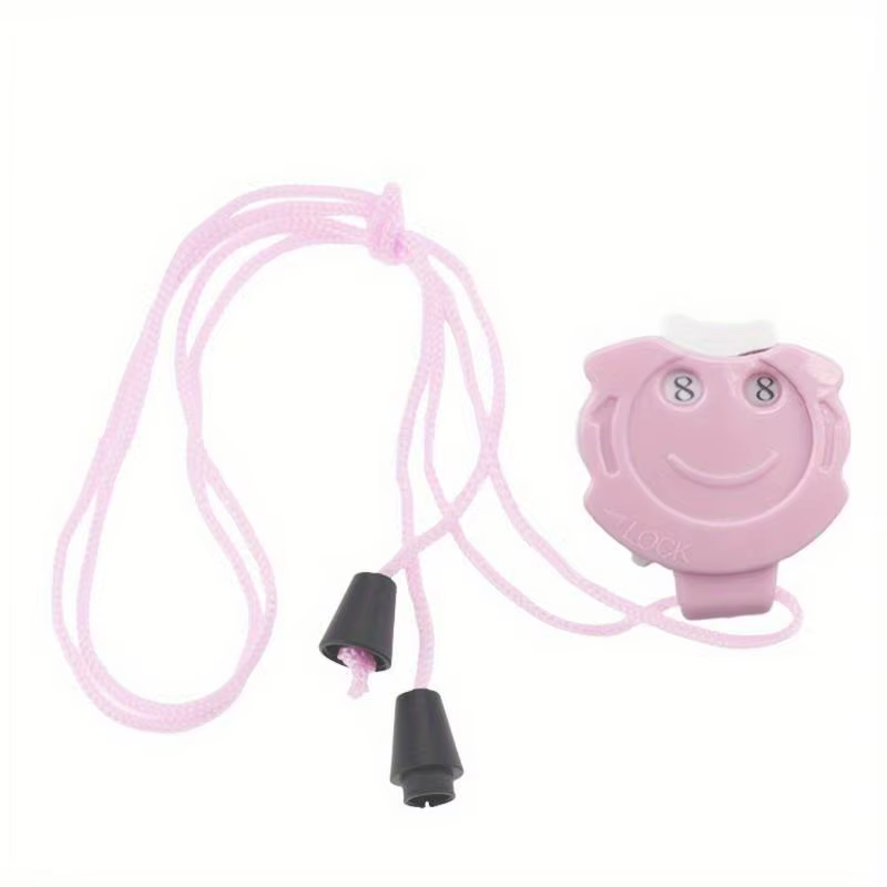 1/2 pièces Compteur de rangs en plastique rose pour travaux d'aiguille