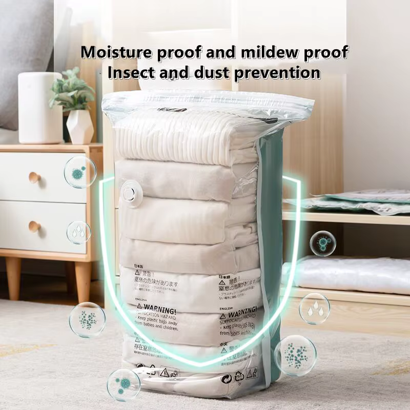 Sacs de compression sous vide sans pompe