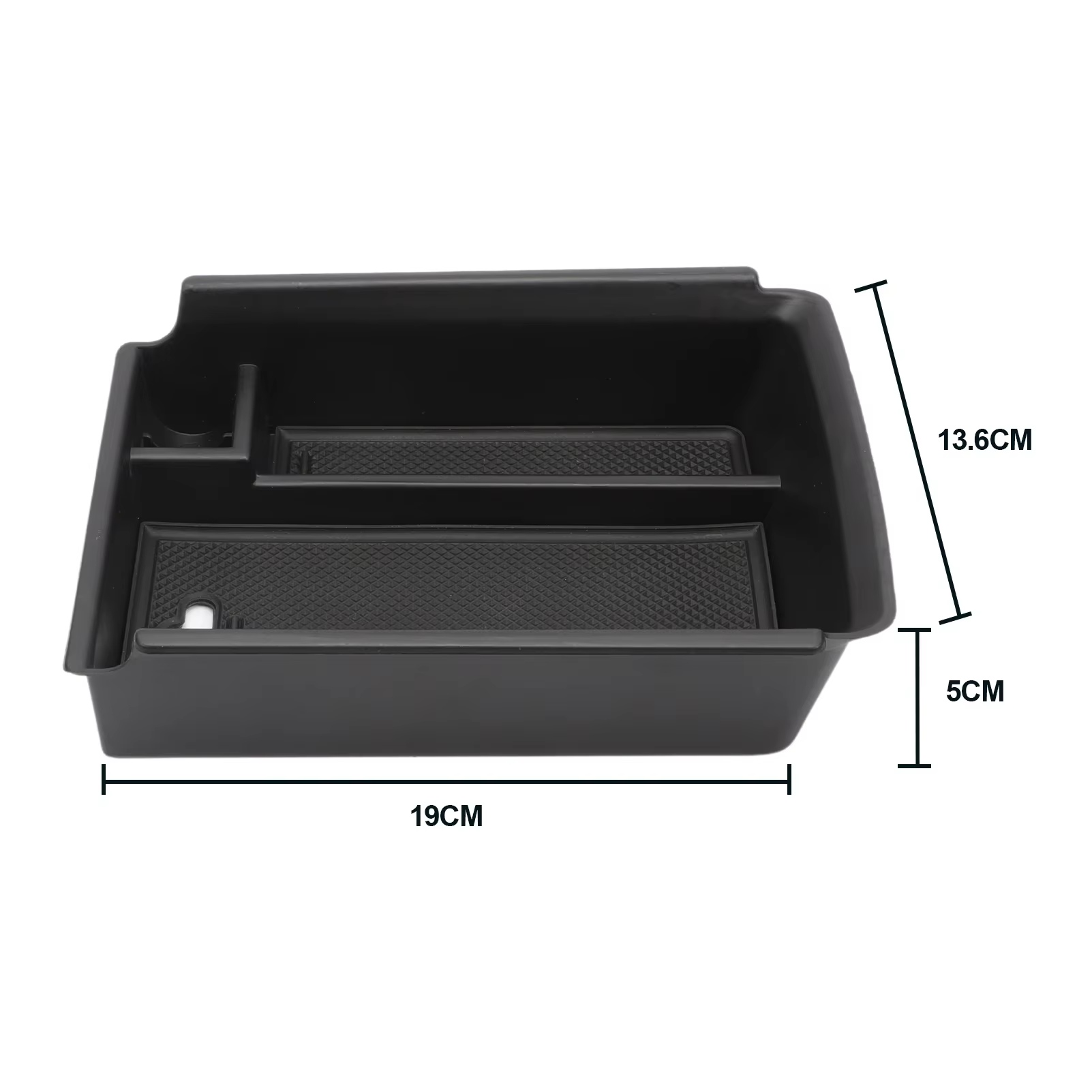 Boîte de rangement pour accoudoir central de voiture pour Skoda, console Kodiaq, support isotescalHolder, conteneur, style de voiture, accessoires, 2017, 2018, 2019