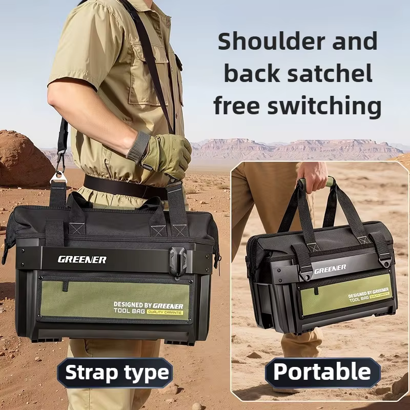 Electrician Tool Storage Bag Portable Durable Toolkit Waterproof Hardware Heavy Duty Tools Organizer