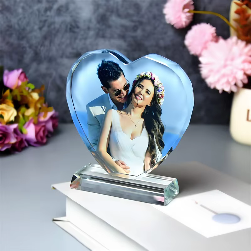 Photo en cristal personnalisée