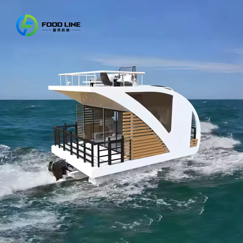 Maison flottante de luxe personnalisée