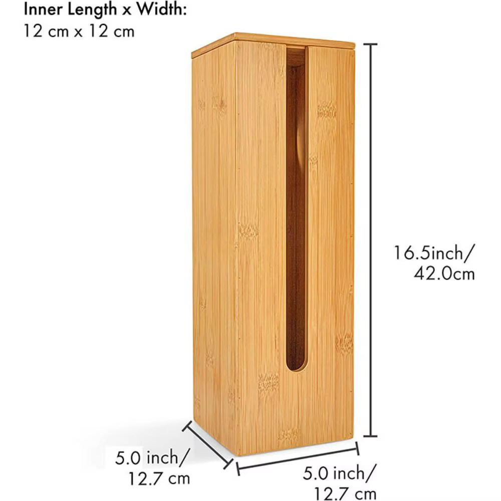 Boîte de rangement pour rouleaux de papier de grande capacité