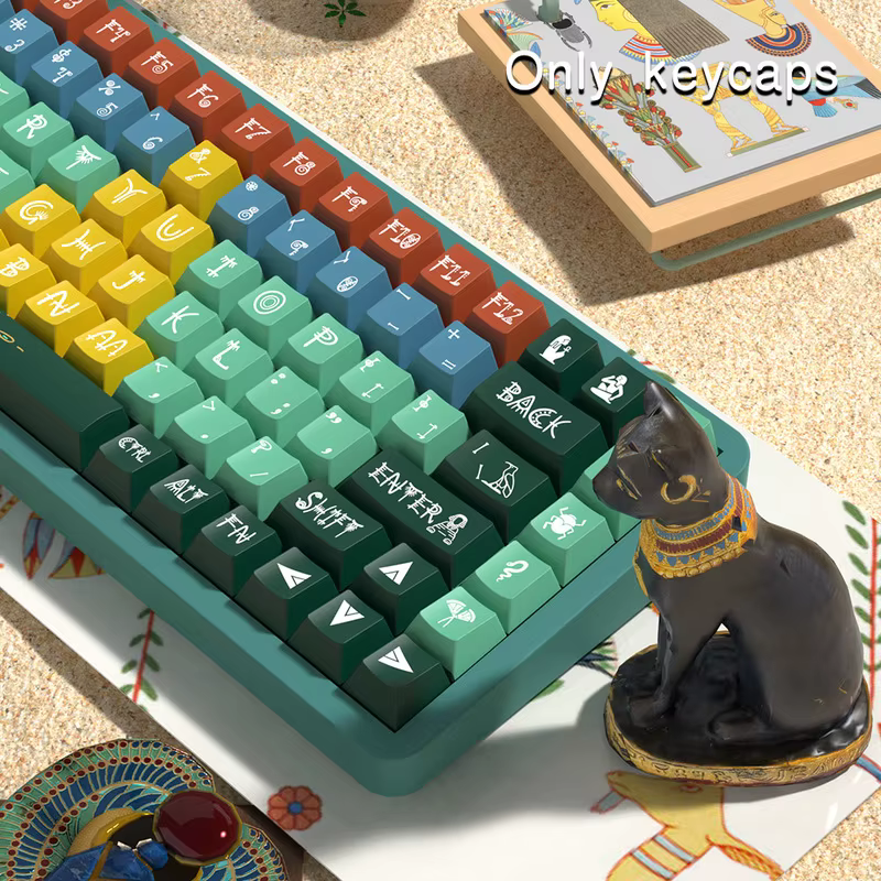 Capuchons de touches thème pyramides