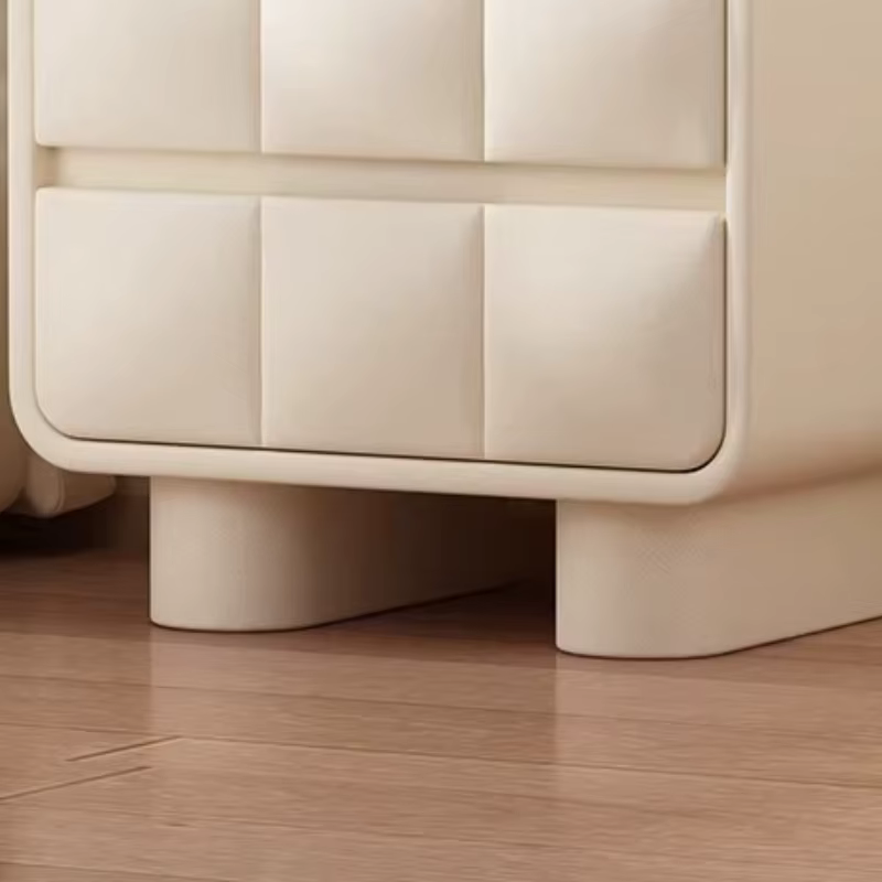 Table de chevet avec pieds en bois