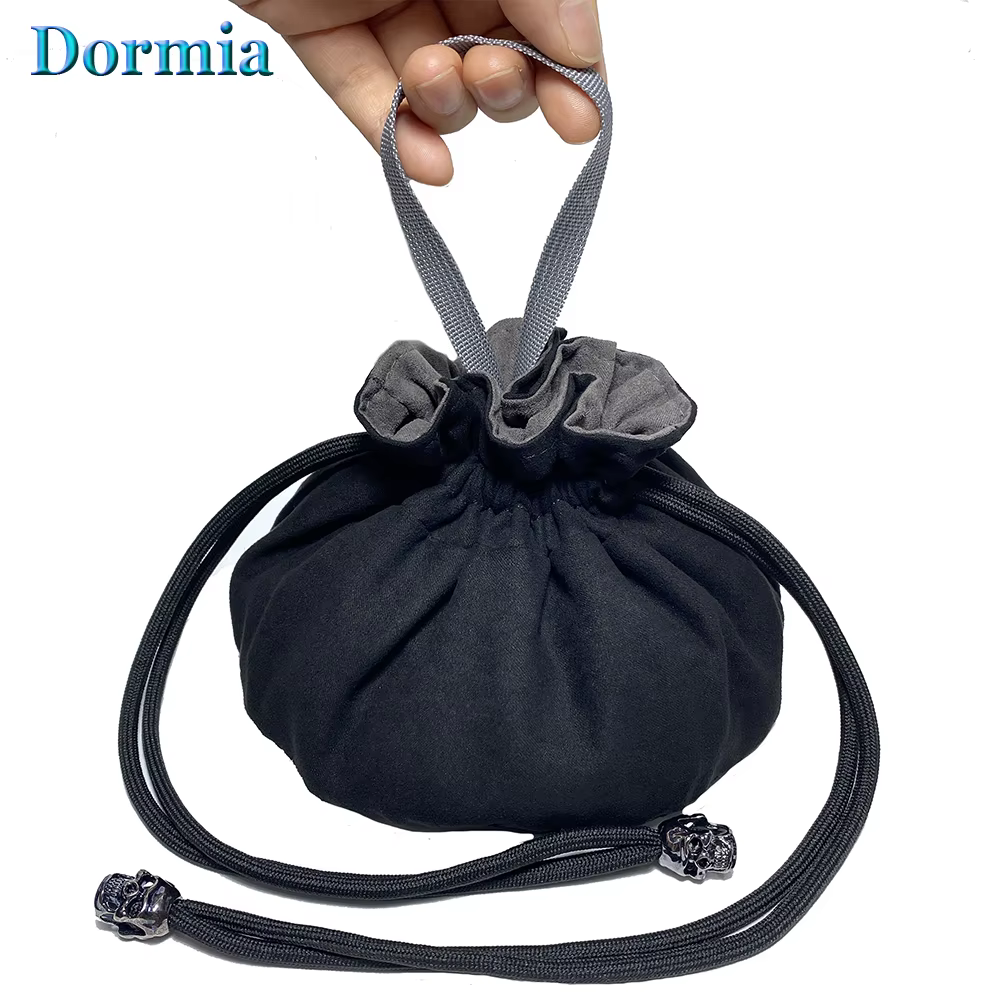 Sac à dés, pochette de rangement