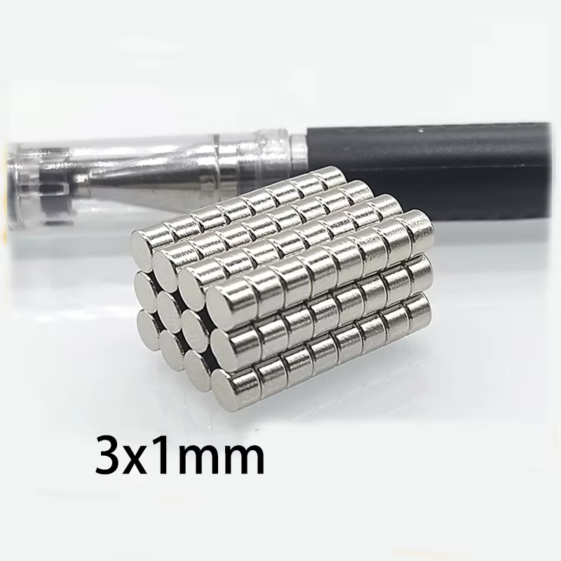 Micro aimant rond de 3mm x 1mm