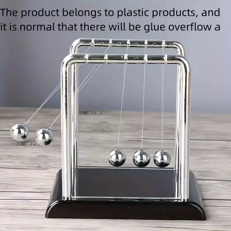 Newton pendule équilibre boules en acier bureau mouvement perpétuel physique Science jouet pour bureau maison éducation soulagement du Stress cadeau