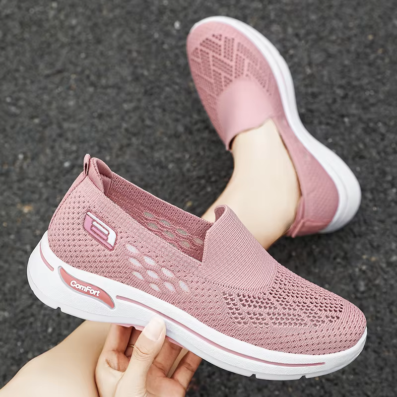 Chaussures orthopédiques antidérapantes pour femmes, chaussures de marche confortables et respirantes en maille, chaussures de sport de plein air, de jogging, taille 36-41