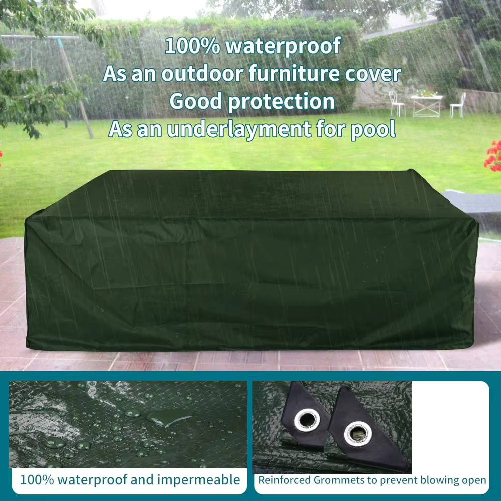 Bâche PE imperméable grande feuille