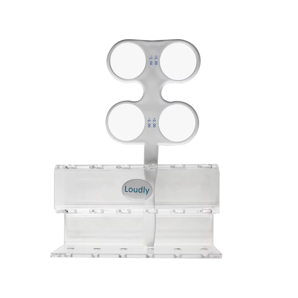 Marque forte 4 lentilles optométrie ophtalmique optique Flipper porte-lentille entraîneur oculaire Occluder FL-1