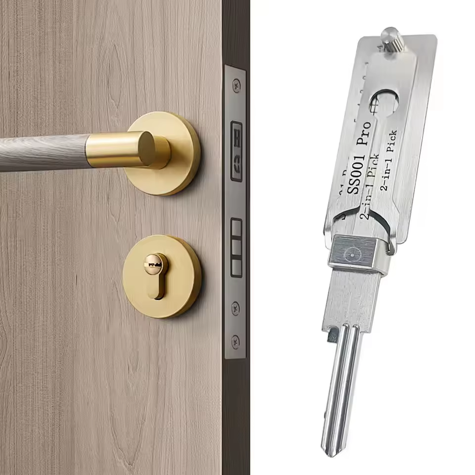 Pour serrurier professionnel Lishi 2 en 1 outil SC4 SC1 SS001 Pro SS002 Pro SS002R R52 KW1 KW5 outils pour porte de maison clé civile